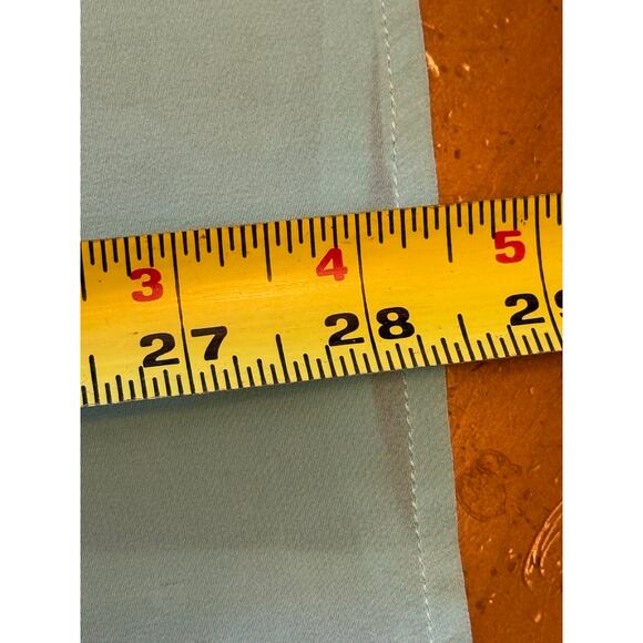 Lilly Pulitzer Elsa Silk Top Blouse Long Sleeve Smocked Neck Bali Blue Size XL - Picture 14 of 14